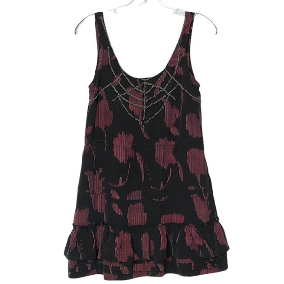 Ecote Beaded Mini Dress - Picture 1 of 11